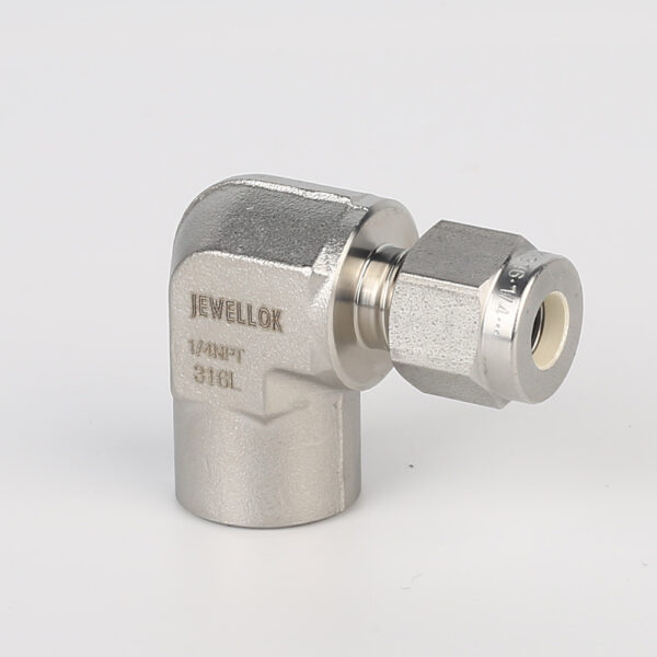 770L Female Elbow | Stainless Steel High Purity Weld Fittings Female Micro Elbow Fittings