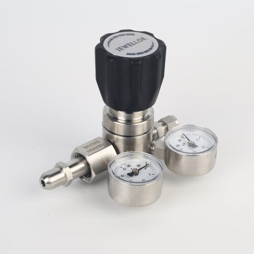 High Purity High Pressure Gas Cylinder Pressure Regulators Pressure Reducing Valve JSR-1E Series