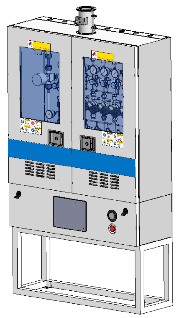 scrubber tail gas treatment cabinet