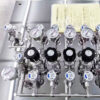 Ultra High Purity Stainless Steel Compressed Gas Changeover Manifold Panel System For Integrated Gas Supply System