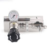 High Purity Gas Cylinder Semi Automatic Changeover Manifold Regulator Panel 3000psig Stainless Steel Gas Control Panel 1/8 Npt With Gauge