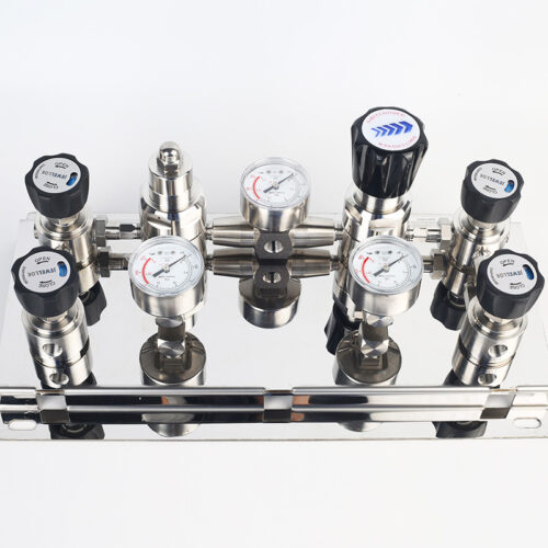 Semi Automatic Gas Changeover Manifold System Manual Changeover Manifold Panel Single Stage Automatic Switchover Board