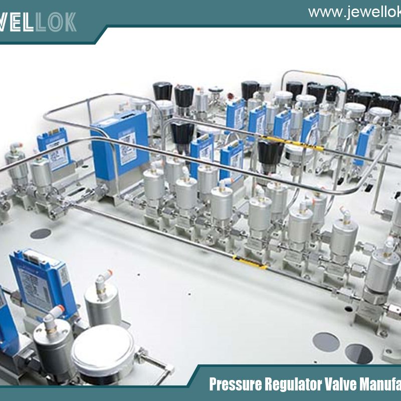 application of ultra-high purity gas pressure regulator